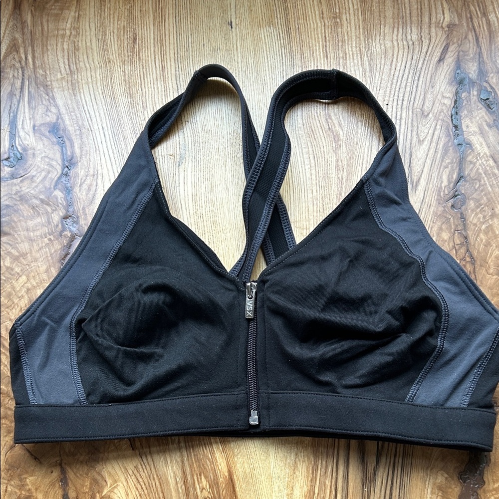 VSX Black and Gray Sports Bra